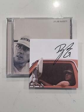 Dylan Gossett Autographed Signed CD Westward #4